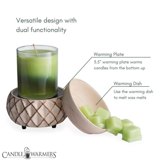 Candle Warmers 2-in-1 Lattice Warmer