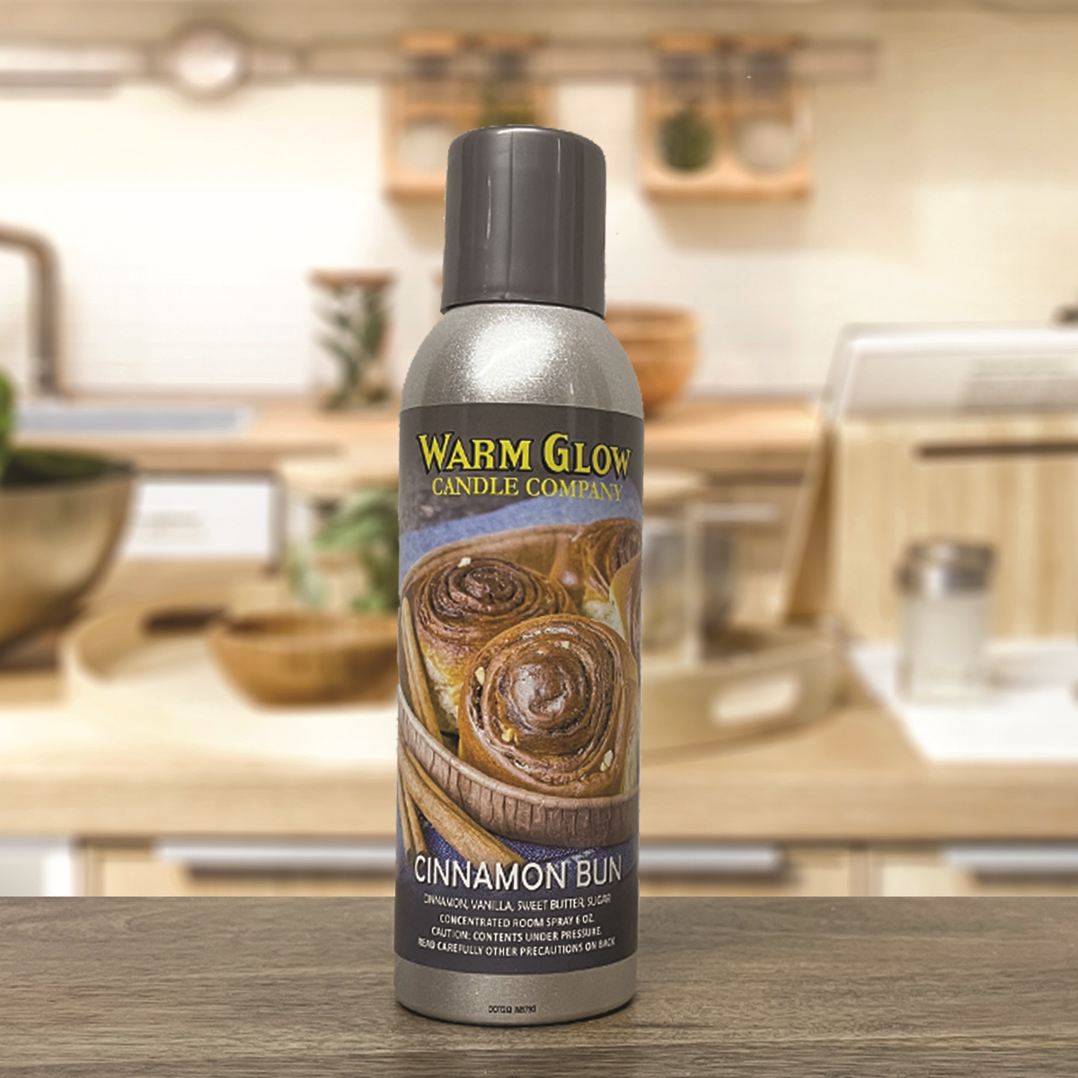 cinnamon plant spray Cinnamon Bun 6oz Room Spray – Warm Glow Candle CO