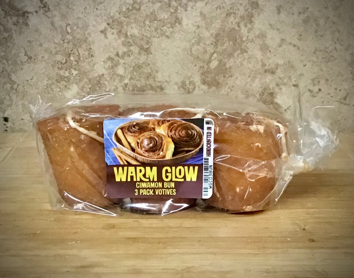 Cinnamon Bun 3 Pack Votives