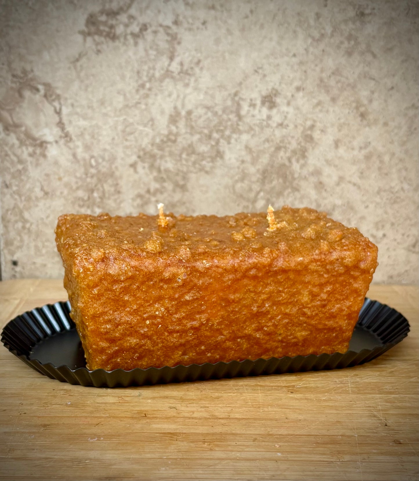 Pumpkin Crumb Cake 2 Wick Loaf