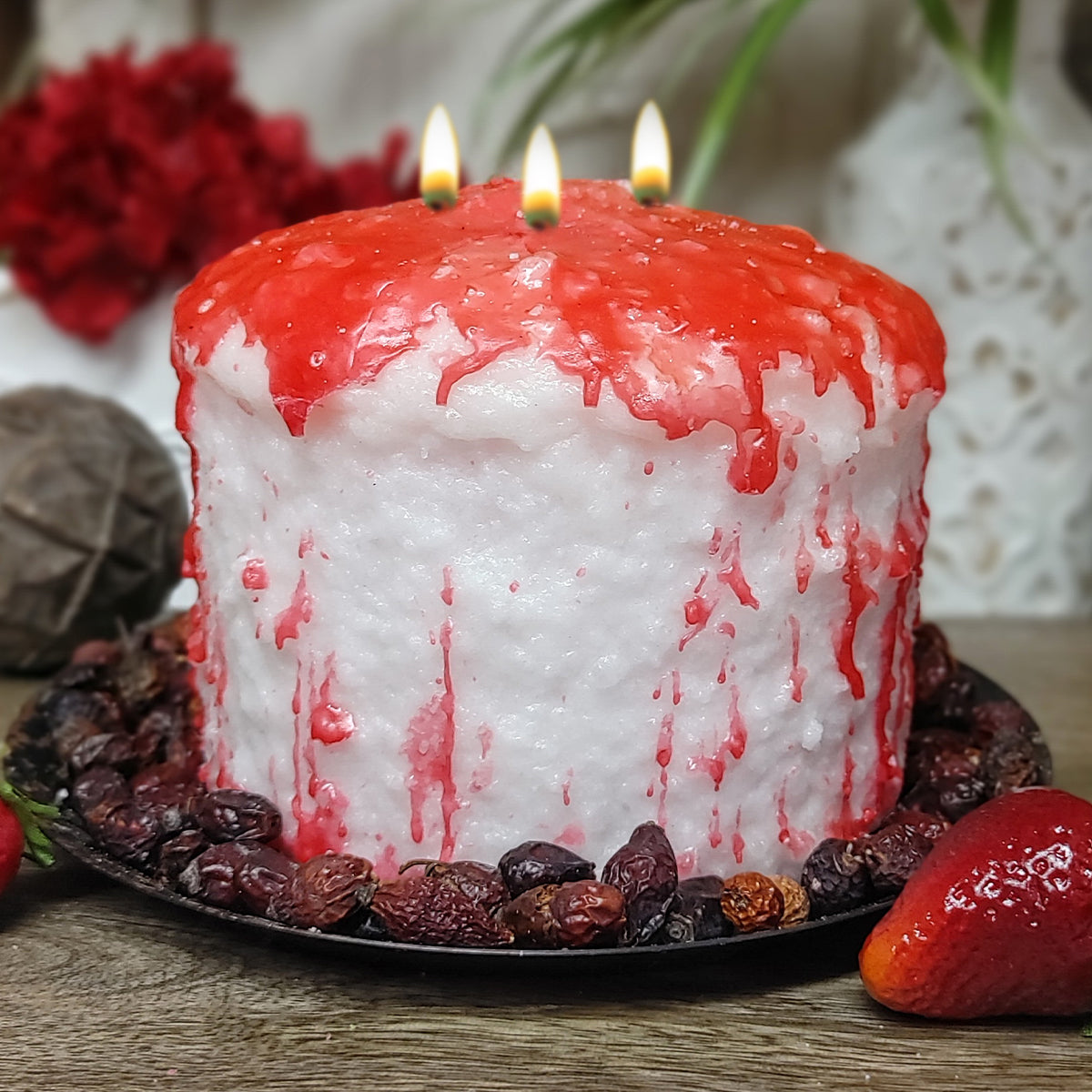 Strawberry Parfait Mini 3 Wick