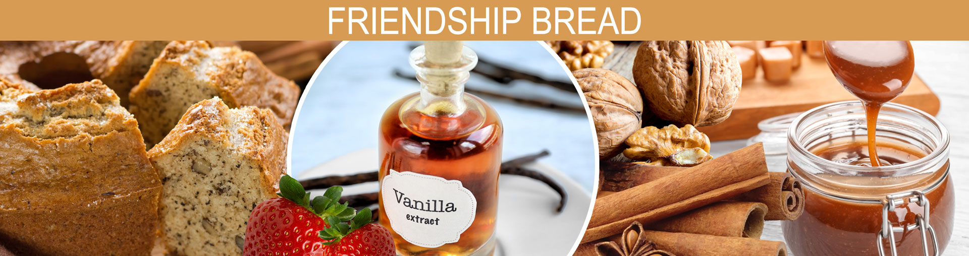 Banner image of Warm spice, fresh bread, fruity & vanilla.