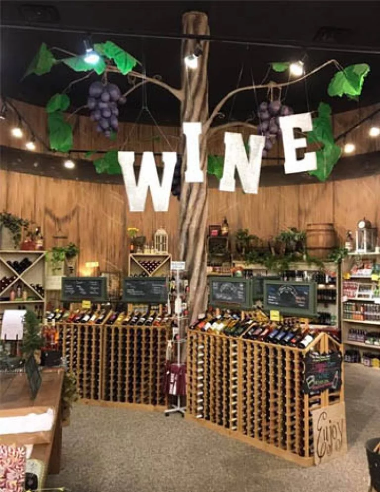 Wine Tree, Tree with Wine spelled out