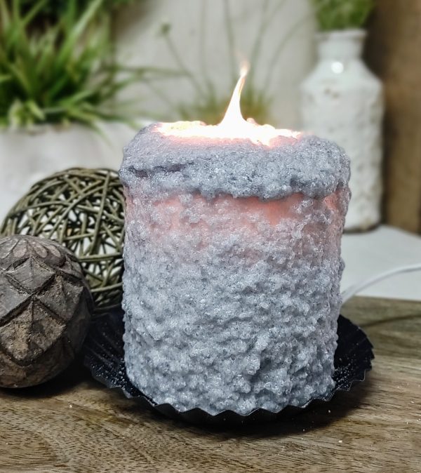 Grey Cashmere Electric Candle