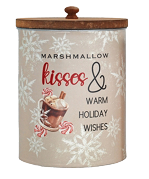 Hot Cocoa Bar Buckets w/Lids