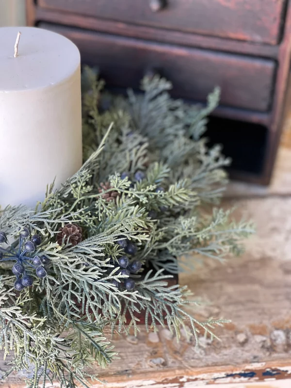 Siberian Cypress Candle Ring