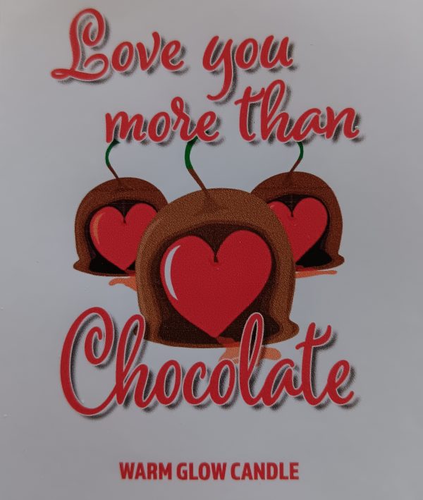 Valentine Hearth Candle - Chocolate Covered Cherry