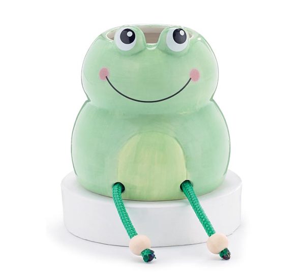 Dangle Leg Frog Planter