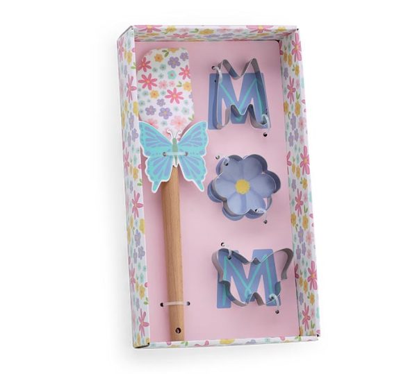 Mom Spatula/Cookie Cutter Gift Set