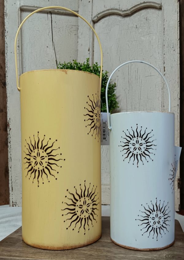 Cutout Sunflower Solar Buckets