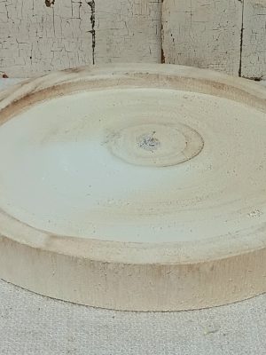 Small Round Wood Plate