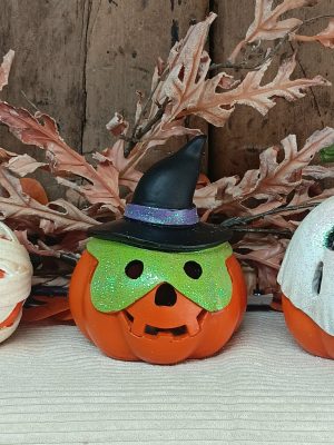 Lighted Halloween Pumpkin Decor Assorted