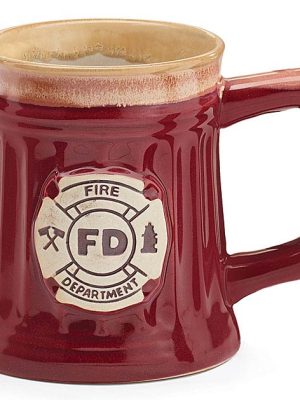 FIRE DEPARTMENT PORCELAIN MUG