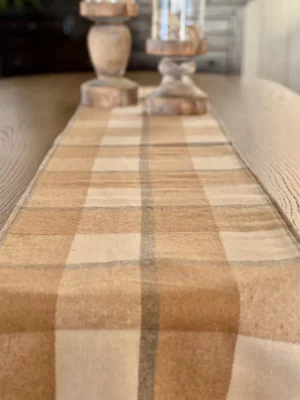 Ryder Plaid 72" Table Runner