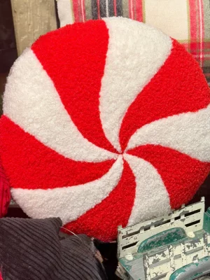 PEPPERMINT SHERPA PLUSH