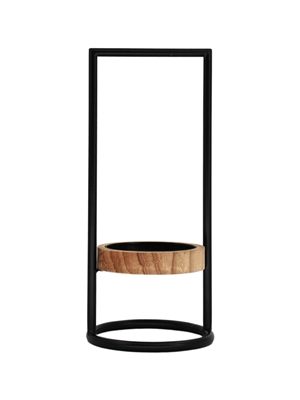 SMALL IRON FRAME CANDLE RISER
