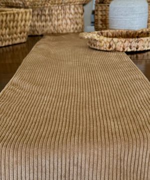 Cookie Corduroy Table Runner
