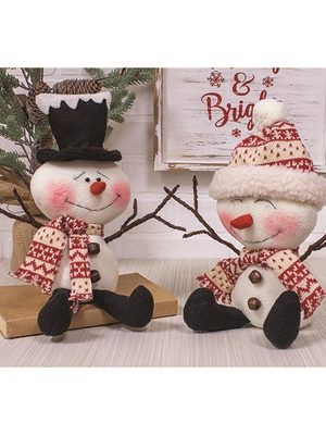 HAPPY SNOWMEN 2 ASSORTED