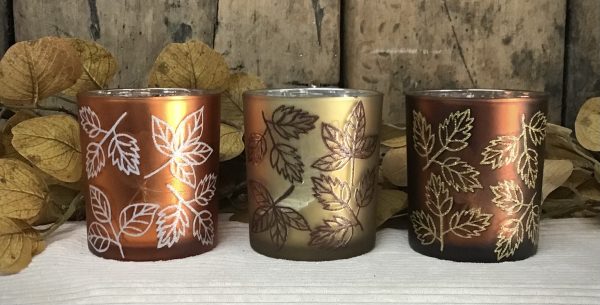 Mercury Glass Harvest Candleholders Assorted
