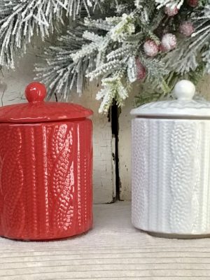 Sweater Mugs with Lids Assorted