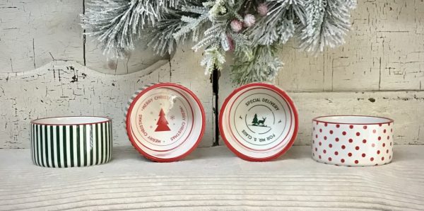 Ceramic Christmas Ramekins