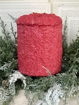 Cranberry Stardust 3 Wick