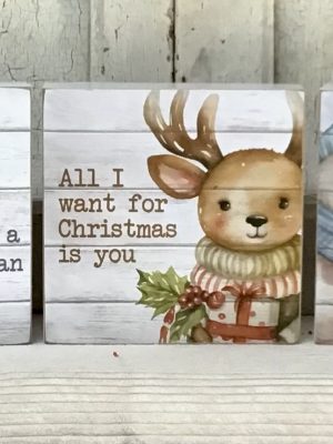 Wood Block Winter Pictures