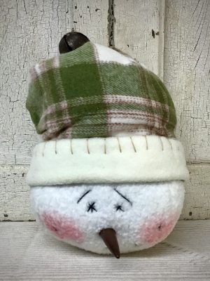 Snowman Head Plush