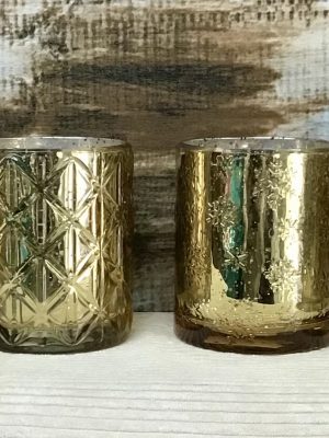 Gold Candle Holders Assorted