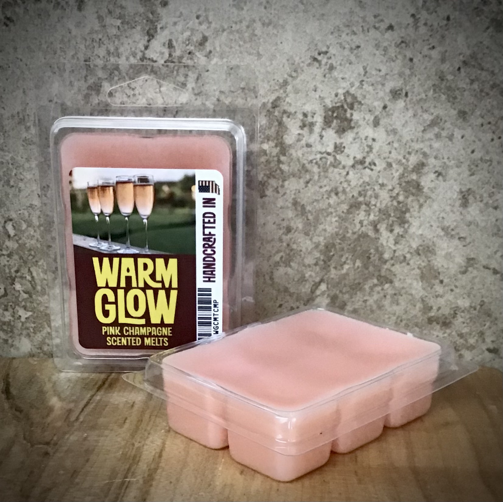 Pink Champagne Scented Melt