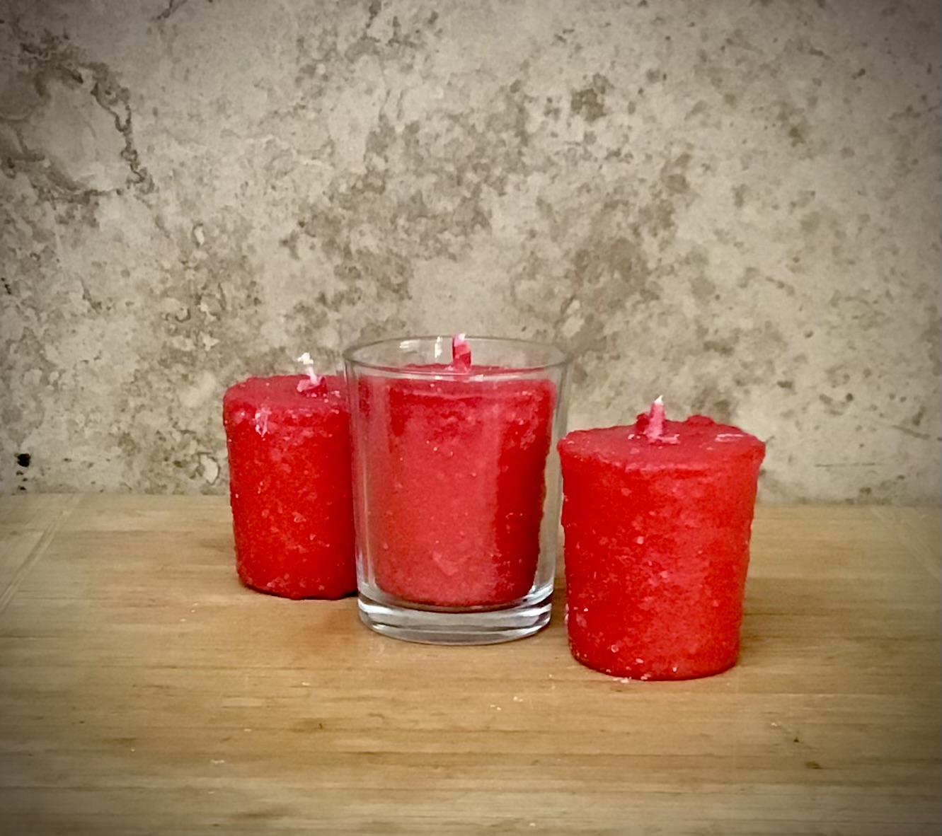 Apple Cinnamon 3 Pack Votive Candles