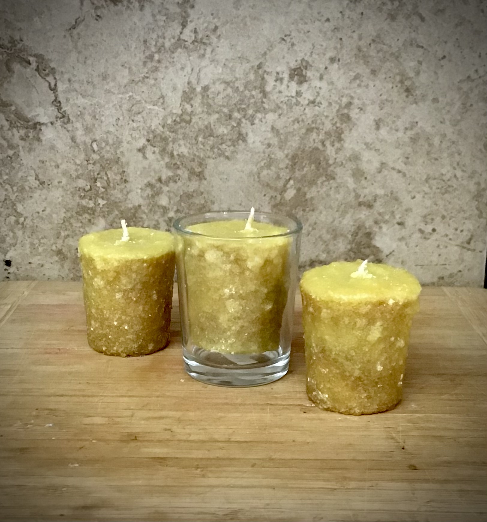 Butter Rum 3 Pack Votive Candles