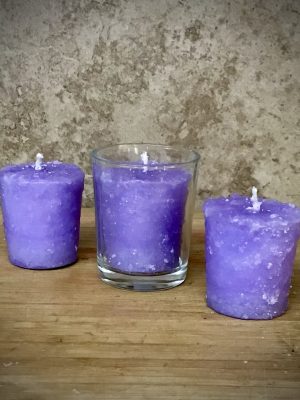 Lilac Blossom 3 Pack Votive Candles