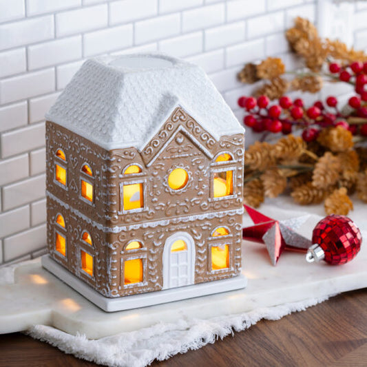 Candle Warmers Gingerbread House Canopy Illumination Warmer