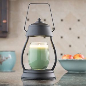 Candle Warmers Hurricane Lamp Black