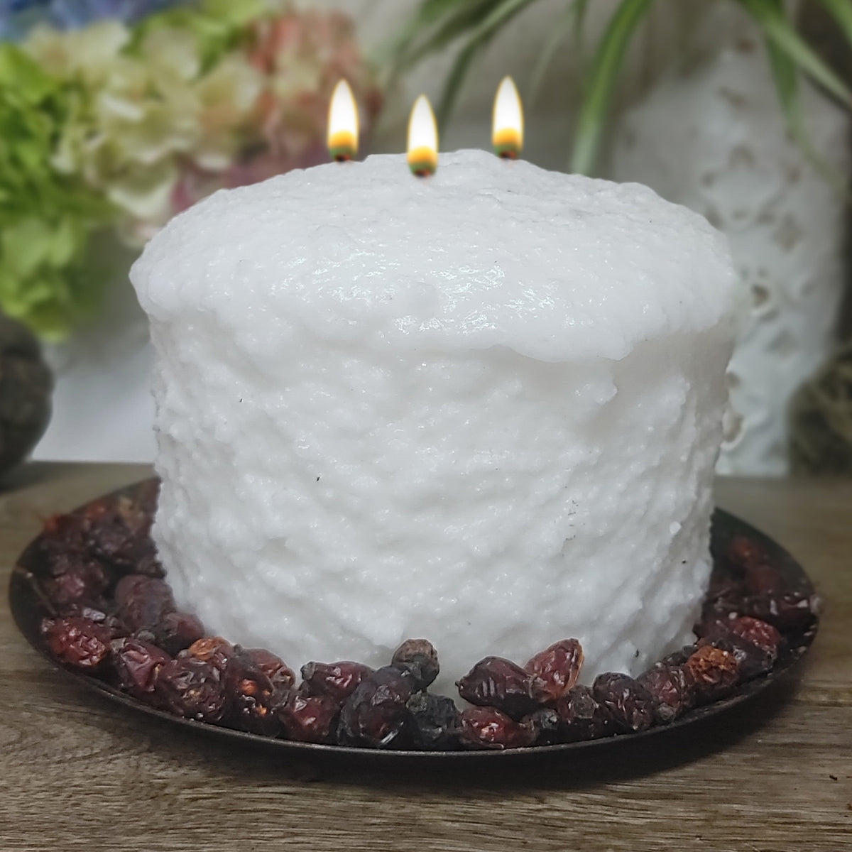 Creamy Vanilla Bean Mini 3 Wick