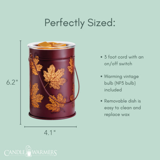 Candle Warmers Fall Leaves Illumination Warmer