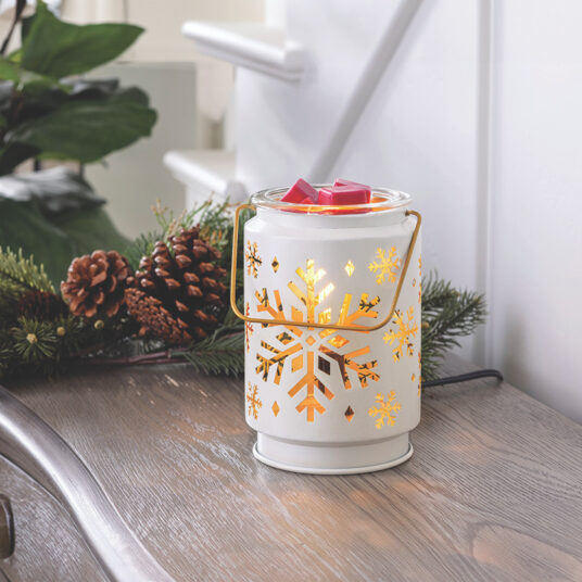 Candle Warmers Vintage Style illumination Snowflake Warmer
