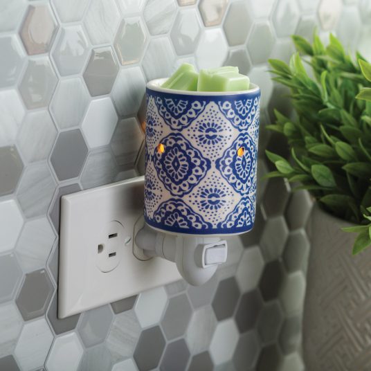 Candle Warmers Indigo Porcelain