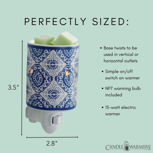 Candle Warmers Indigo Porcelain