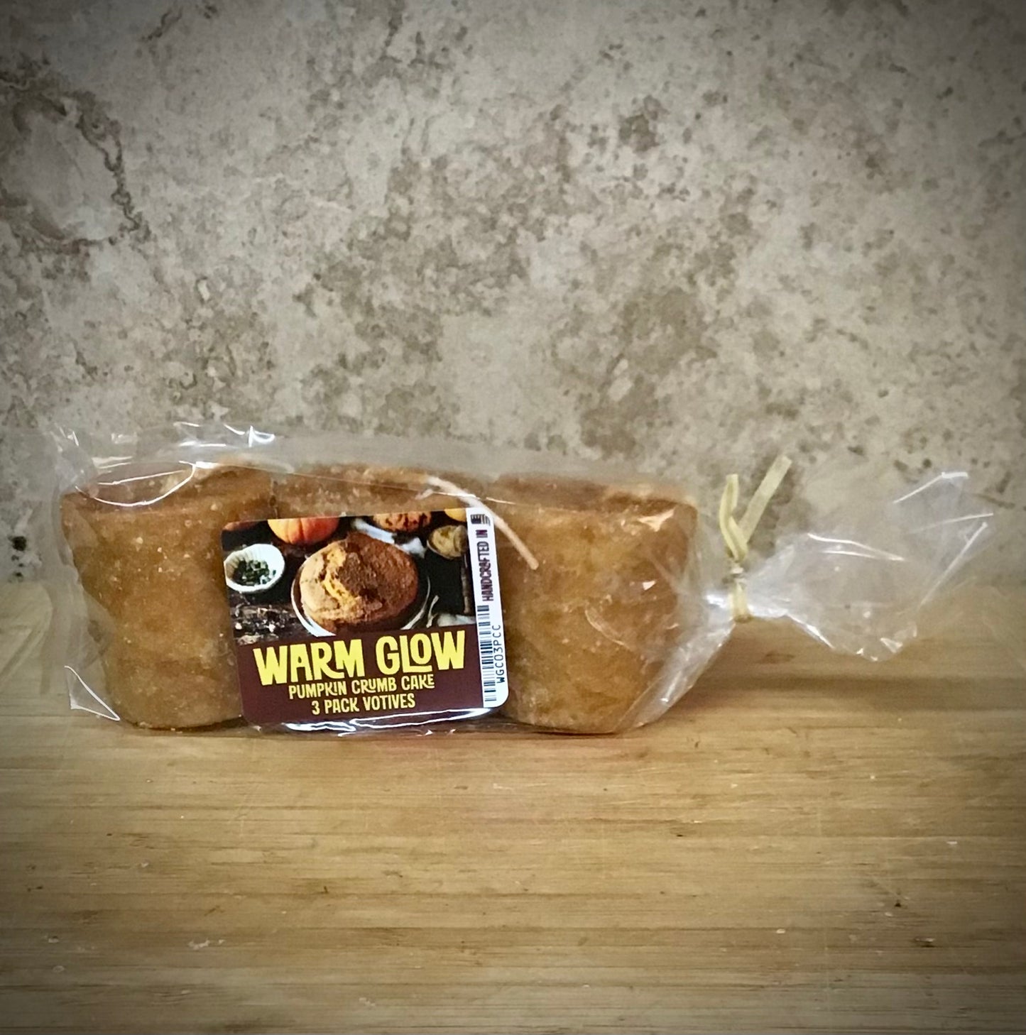 Pumpkin Crumb Cake 3 Pack Votives