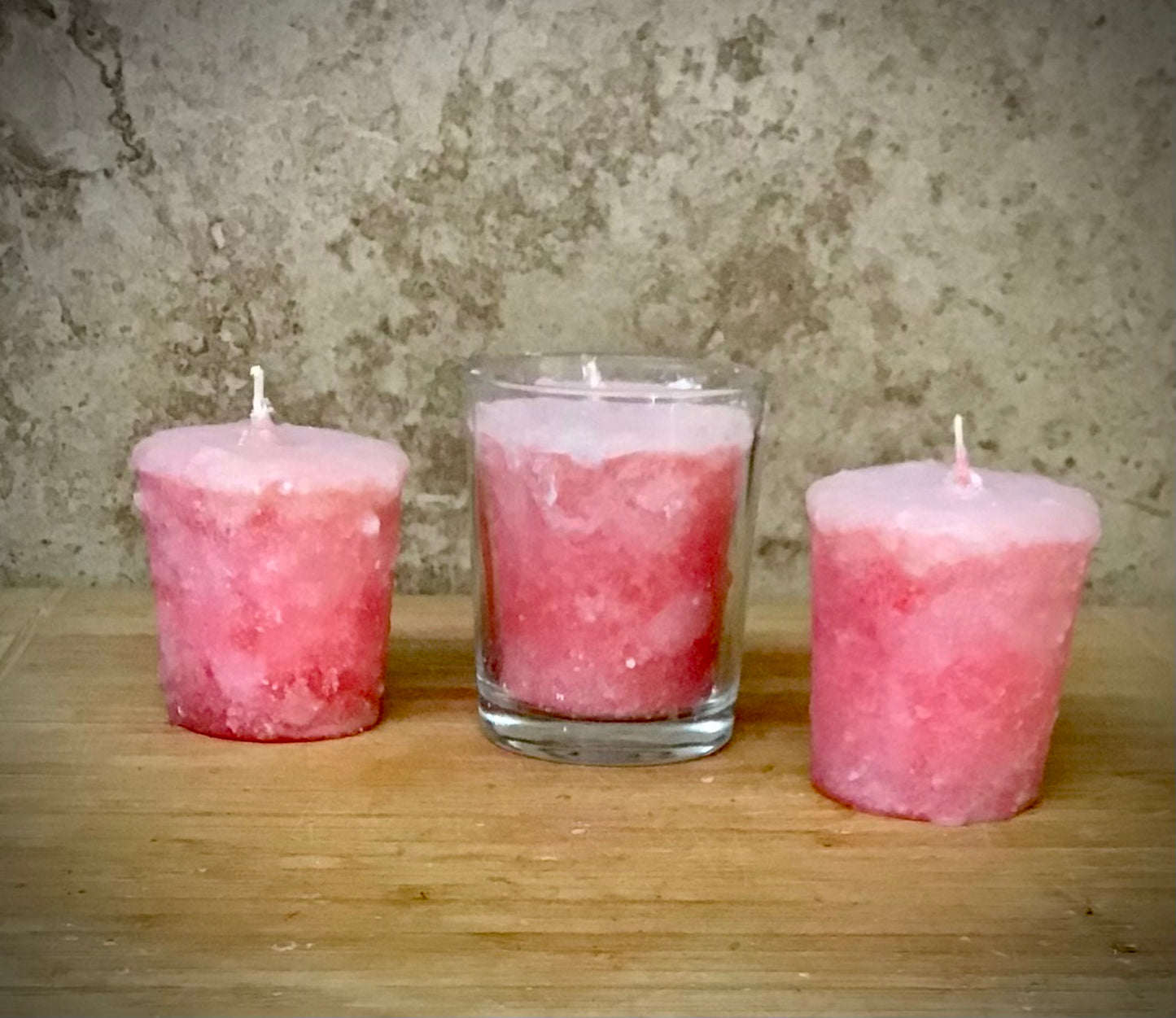 Strawberry Parfait 3 Pack Votives