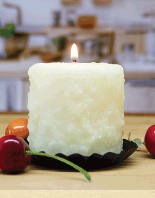 White Cherry Cheesecake Mini Hearth