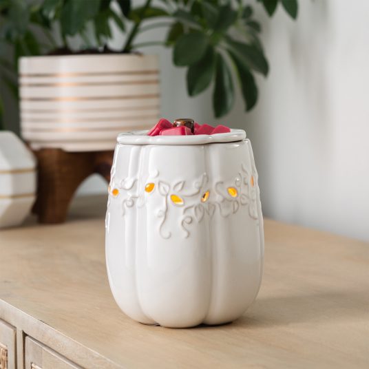 Candle Warmers White Pumpkin Warmer