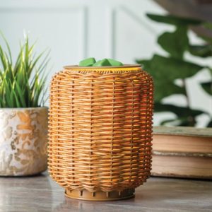 Candle Warmers Illumination Wicker Lantern Warmer